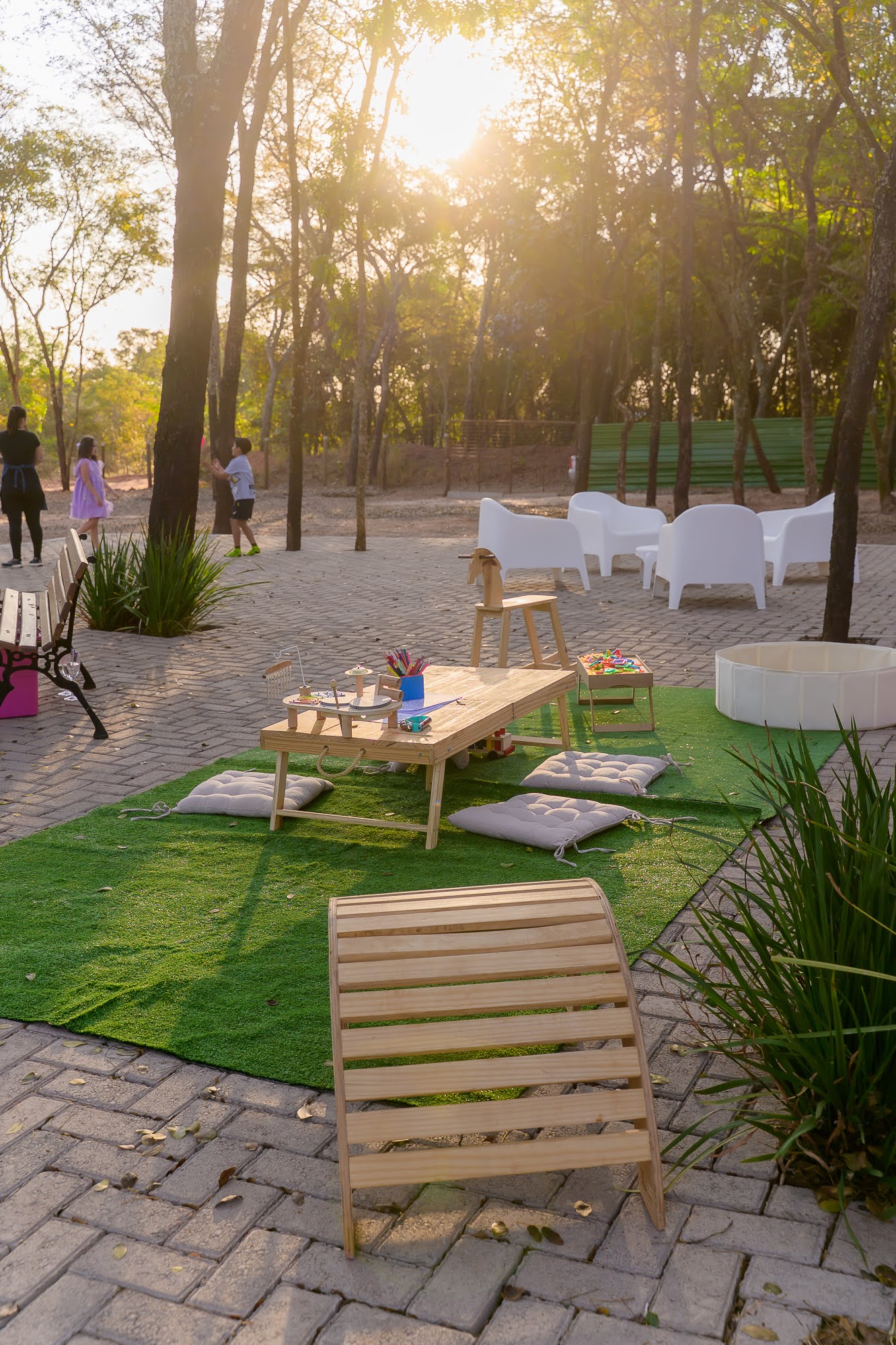Chá revelação na Casa da Fazenda, chácara para eventos em Campo Grande/MS